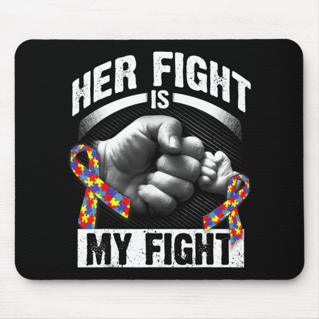 Tapis De Souris Her Fight Is (Devant)