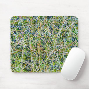 Tapis De Souris Herbe à Oiseaux Ornementale Fine 