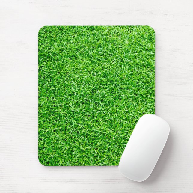 Tapis De Souris Herbe verte (Avec souris)