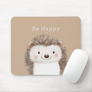 Tapis De Souris Hérisson Heureux