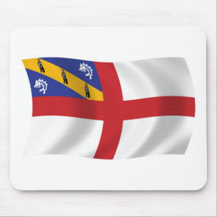 Tapis de souris Herm Flag