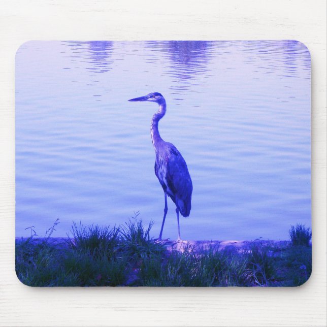 Tapis De Souris Héron bleu (Devant)