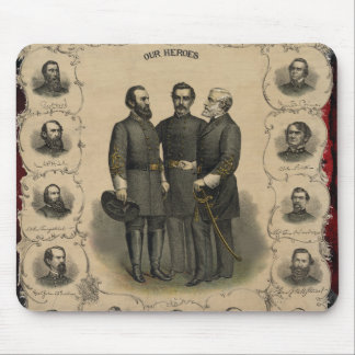 Tapis De Souris Héros de la guerre de Sécession