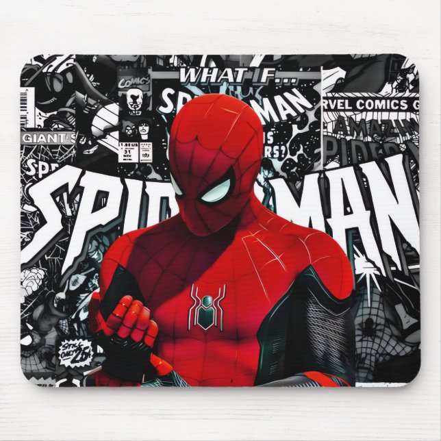 Tapis de souris Héros Web Bande Dessinée - Super-h (Devant)