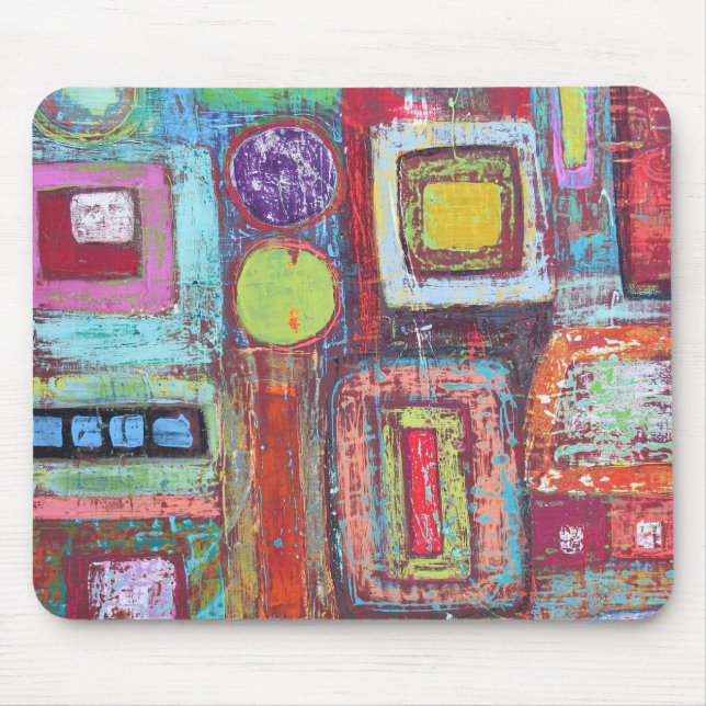 Tapis De Souris Heure de pointe Mousepad (Devant)