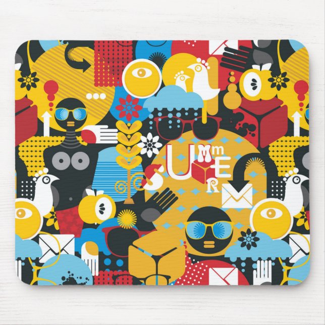 Tapis De Souris Heure d'été (Devant)