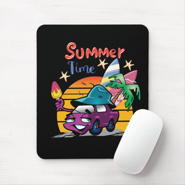 Tapis De Souris Heure d'été (Avec souris)