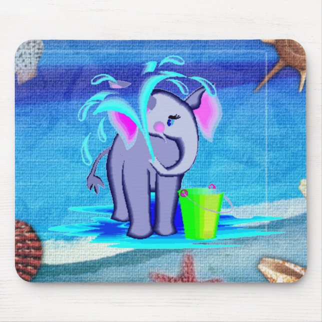 Tapis De Souris Heure d'été Mousepad (Devant)