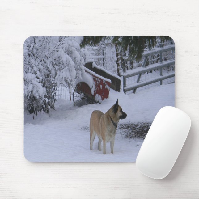 Tapis De Souris Heure d'hiver..... (Avec souris)