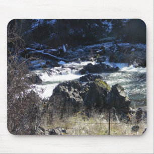 Tapis De Souris Heure d'hiver à Hayfork, Californie...
