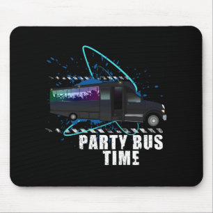 Tapis De Souris Heure du bus de partie
