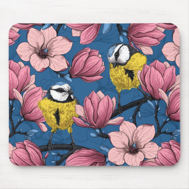 Tapis De Souris Heure du printemps (Devant)