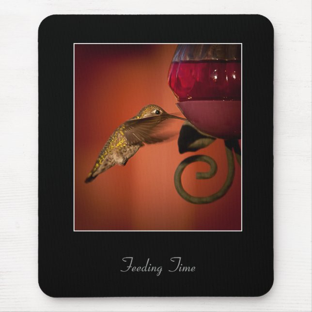 Tapis De Souris Heure du repas Mousepad (Devant)