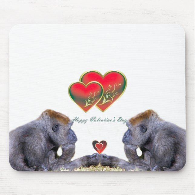 Tapis De Souris Heureuse Sainte-Valentin_ (Devant)