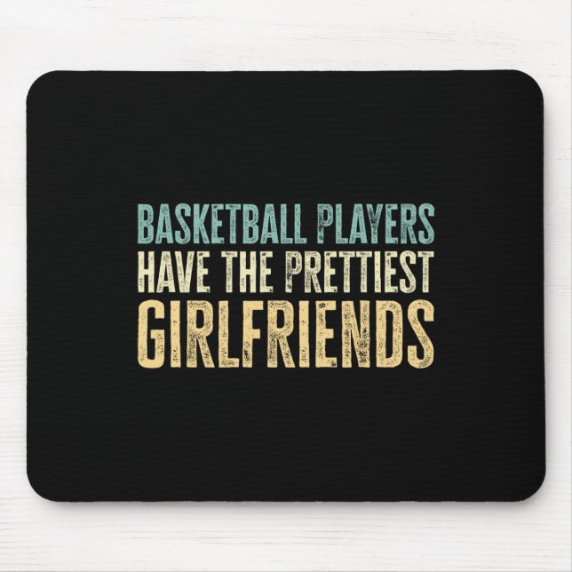 Tapis De Souris Heureuse Sainte-Valentin 2023 Fun Basketball Playe (Devant)