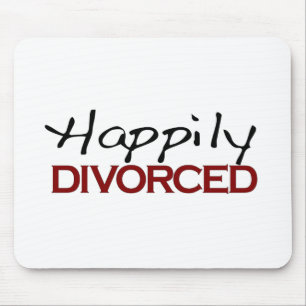 Tapis De Souris Heureusement divorcé