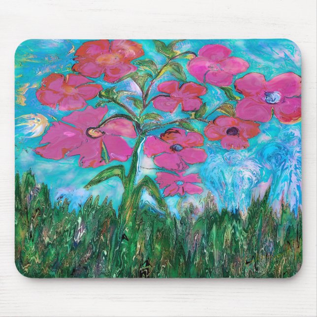 Tapis de souris heureux de jour (Devant)