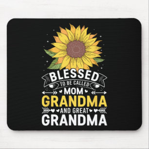 Tapis De Souris Heureux D'Être Appelé Maman Grand-Mère Grand Grand