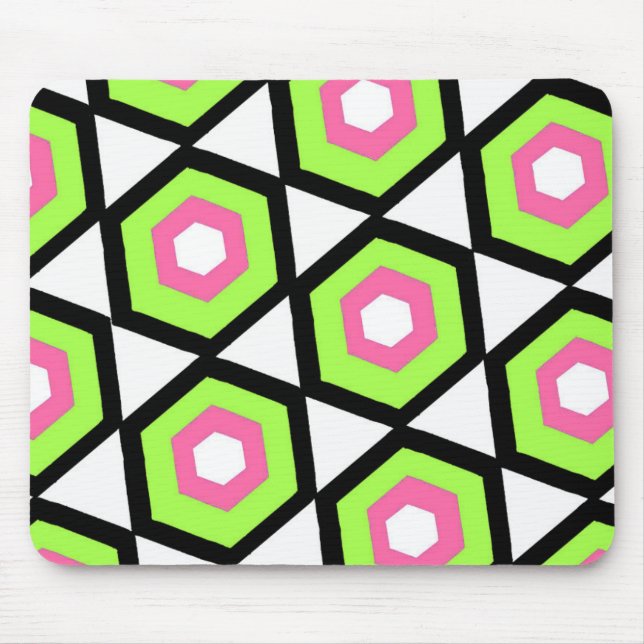 Tapis De Souris Hexagone (Devant)