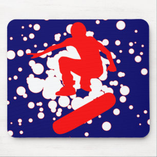 Tapis De Souris hi-fi skateboard : bulles :