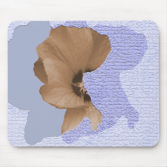 Tapis De Souris Hibiscus dans l'ombre (Devant)