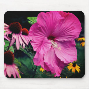 Tapis De Souris Hibiscus Et Amis Fleurs