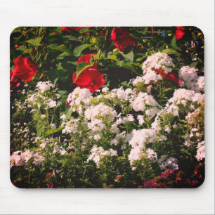 Tapis De Souris Hibiscus Et Le Jardin Fleur De Phlox
