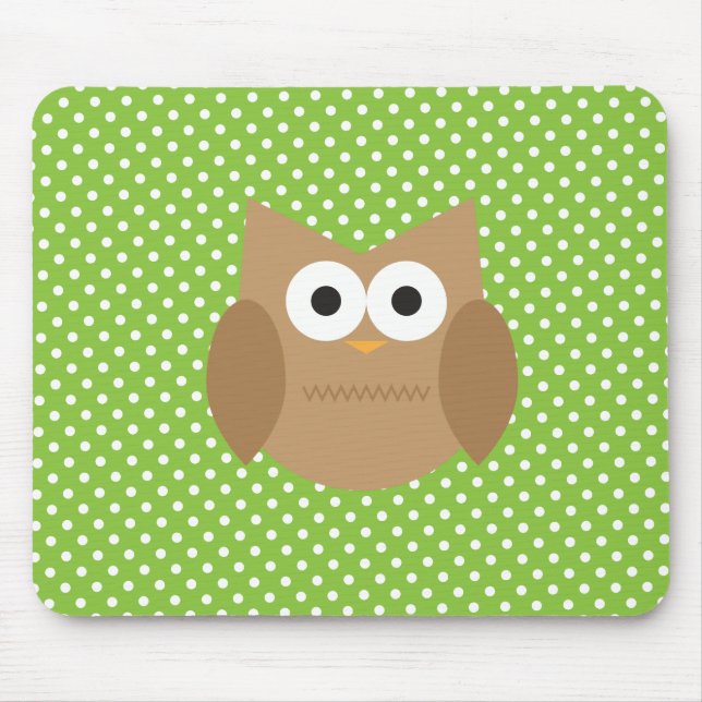 Tapis De Souris Hibou (Devant)