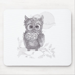 Tapis De Souris Hibou