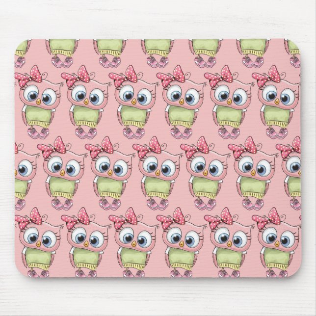 Tapis de souris Hibou (Devant)