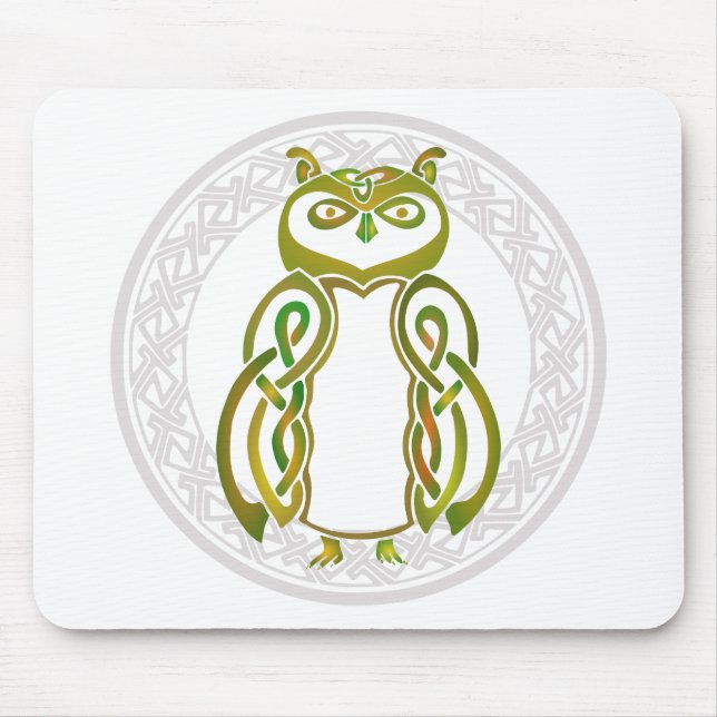 Tapis De Souris Hibou celtique (Devant)
