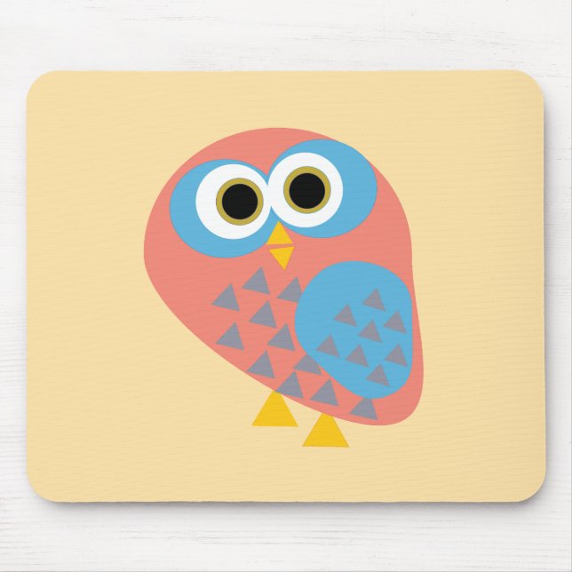 Tapis De Souris Hibou hulotte (Devant)
