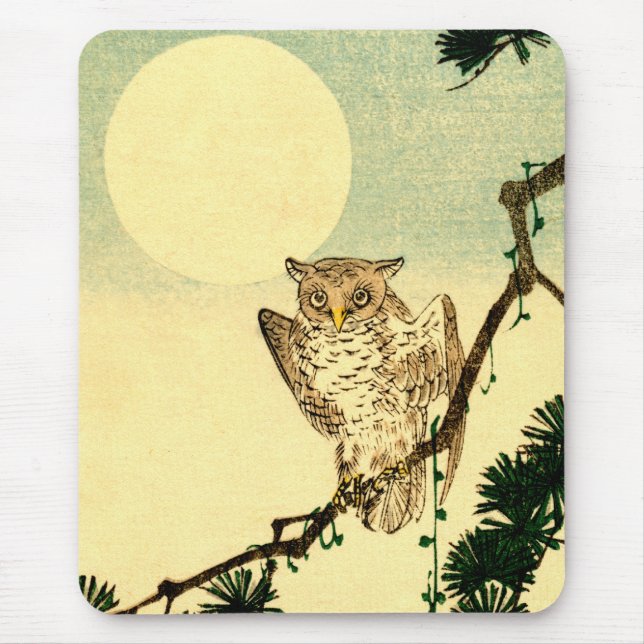 Tapis De Souris Hibou japonais no.1 (Devant)