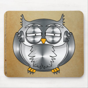 Tapis De Souris hibou mécanique