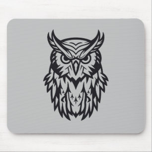 Tapis De Souris Hibou Oiseau Animal Freedom World Wildlife Wonder