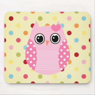 Tapis De Souris Hibou sage