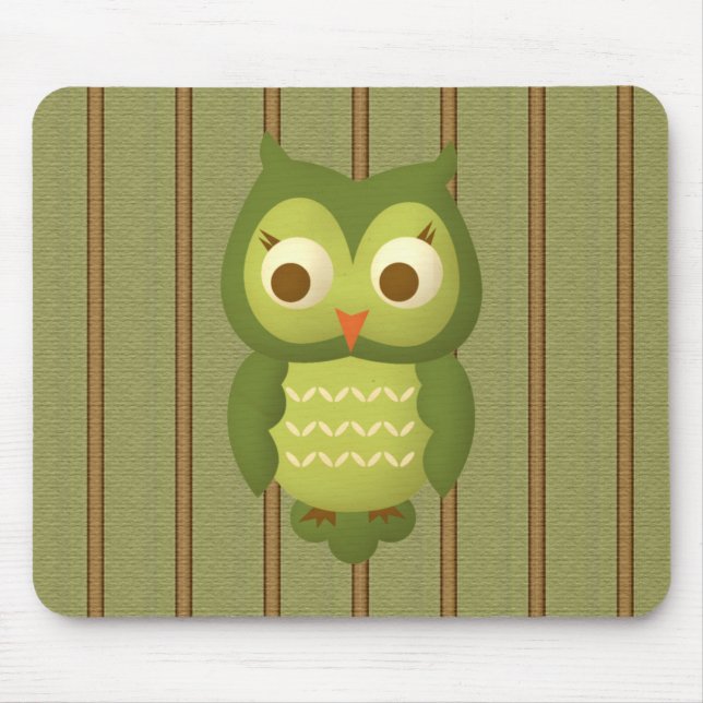 Tapis De Souris Hibou sage (Devant)