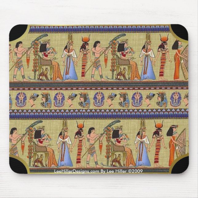 Tapis de Souris Hiéroglyphes Égyptiens II (Devant)