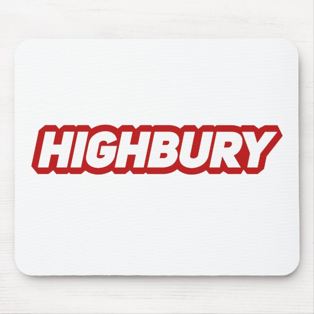 Tapis De Souris Highbury Stadium Arsenal (Devant)