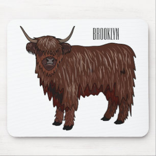 Tapis De Souris Highland cow
