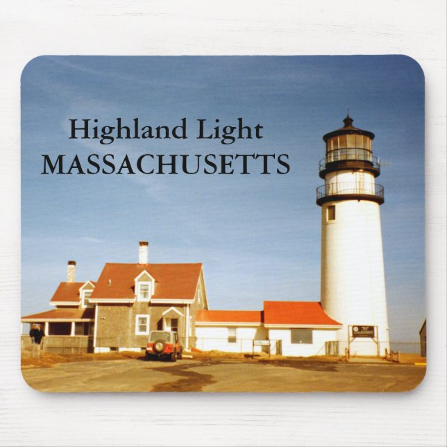Tapis De Souris Highland Light, Massachusetts Mousepad (Devant)