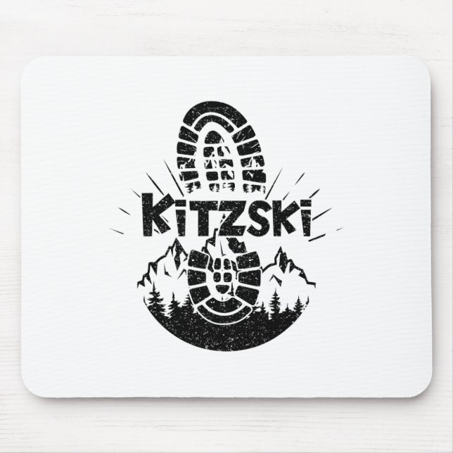Tapis De Souris Hiker Kitzski Tyrol Autriche Vacances (Devant)