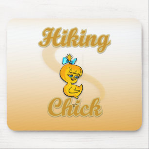 Tapis De Souris Hiking Chick
