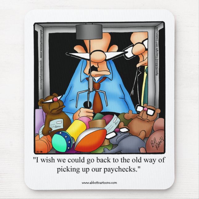 Tapis De Souris Hilarié Office Humor Mousepad Cadeau (Devant)