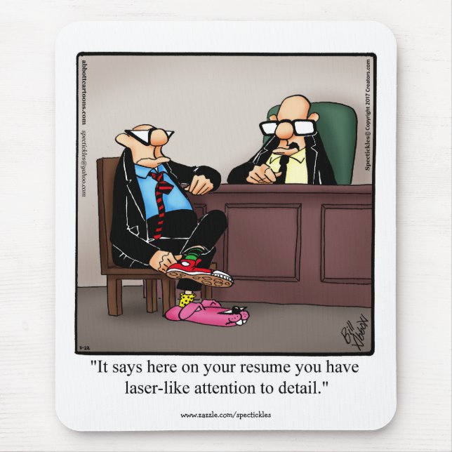Tapis De Souris Hilarié Office Humor Mousepad Cadeau (Devant)