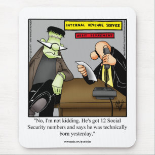 Tapis De Souris Hilarié Office Humor Mousepad Cadeau