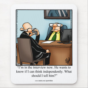 Tapis De Souris Hilarié Office Humor Mousepad Cadeau
