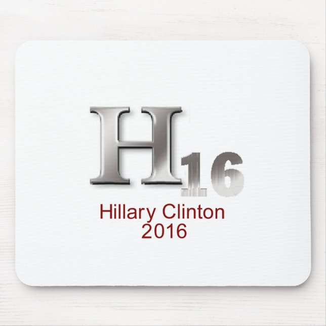 Tapis De Souris Hillary 2016 (Devant)