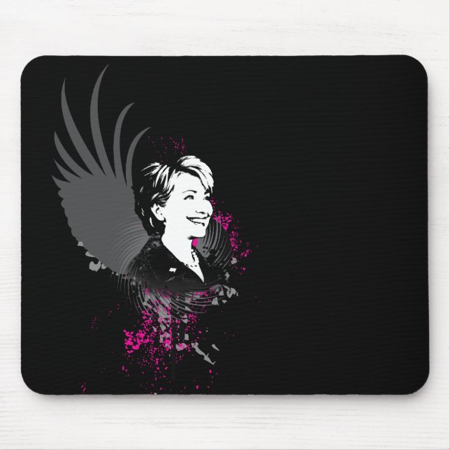 Tapis De Souris hillary clinton 08. hi-fi. v3. (Devant)