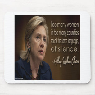 Tapis De Souris Hillary Clinton Femmes R Cadeaux et T-shirts anony